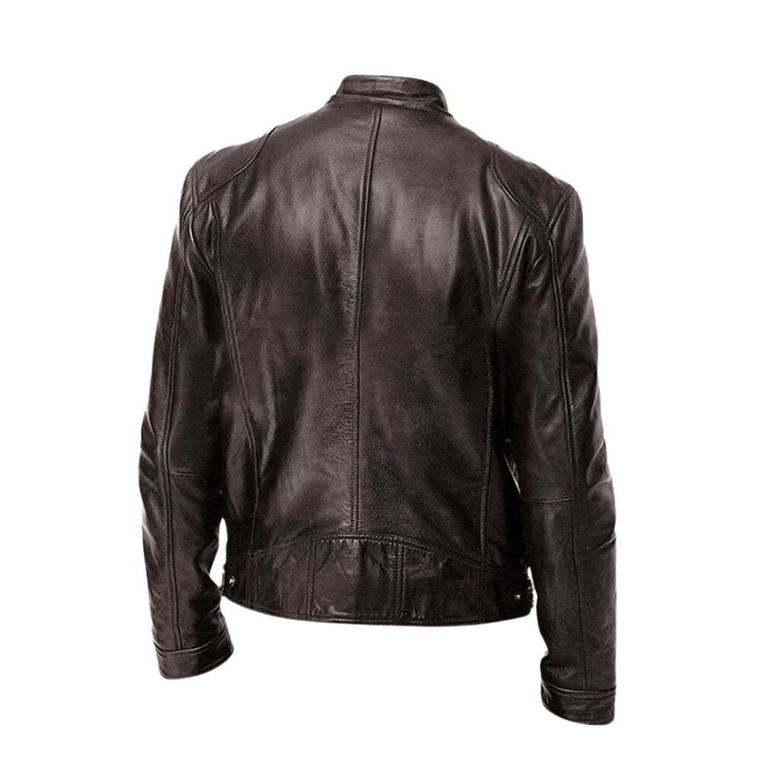 Laluna® | Jaqueta de Couro Casual
