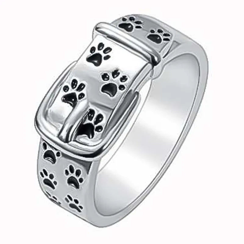 Anel de Colar Inspirado em Cachorros, Fofo e Estiloso