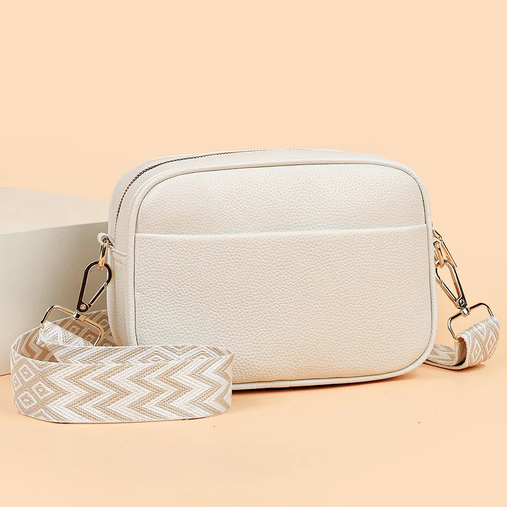 Zara | Bolsa de Ombro de Couro Refinado