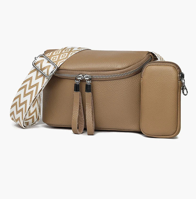 Nina | Bolsa de Ombro em Couro Refinado