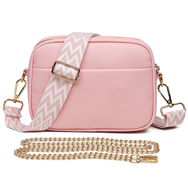 Zara | Bolsa de Ombro de Couro Refinado