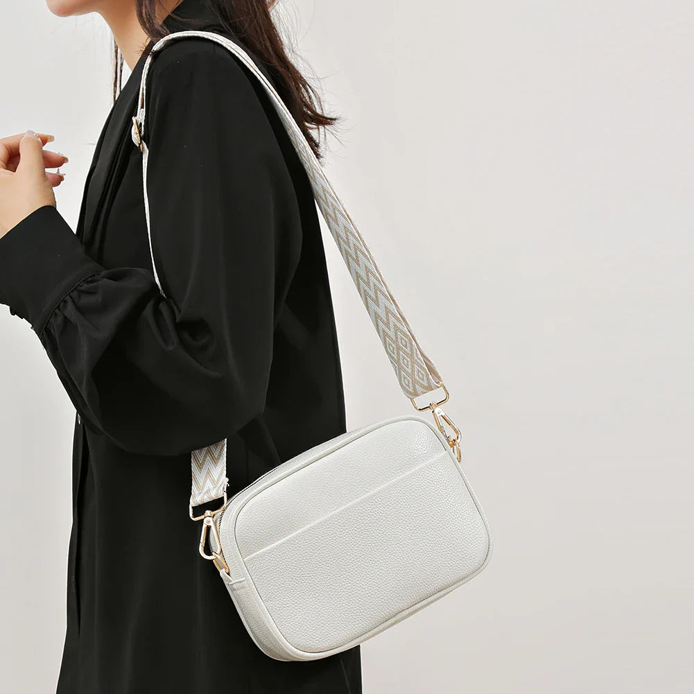 Zara | Bolsa de Ombro de Couro Refinado