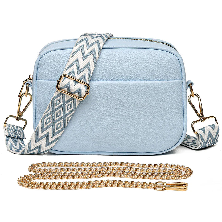 Zara | Bolsa de Ombro de Couro Refinado
