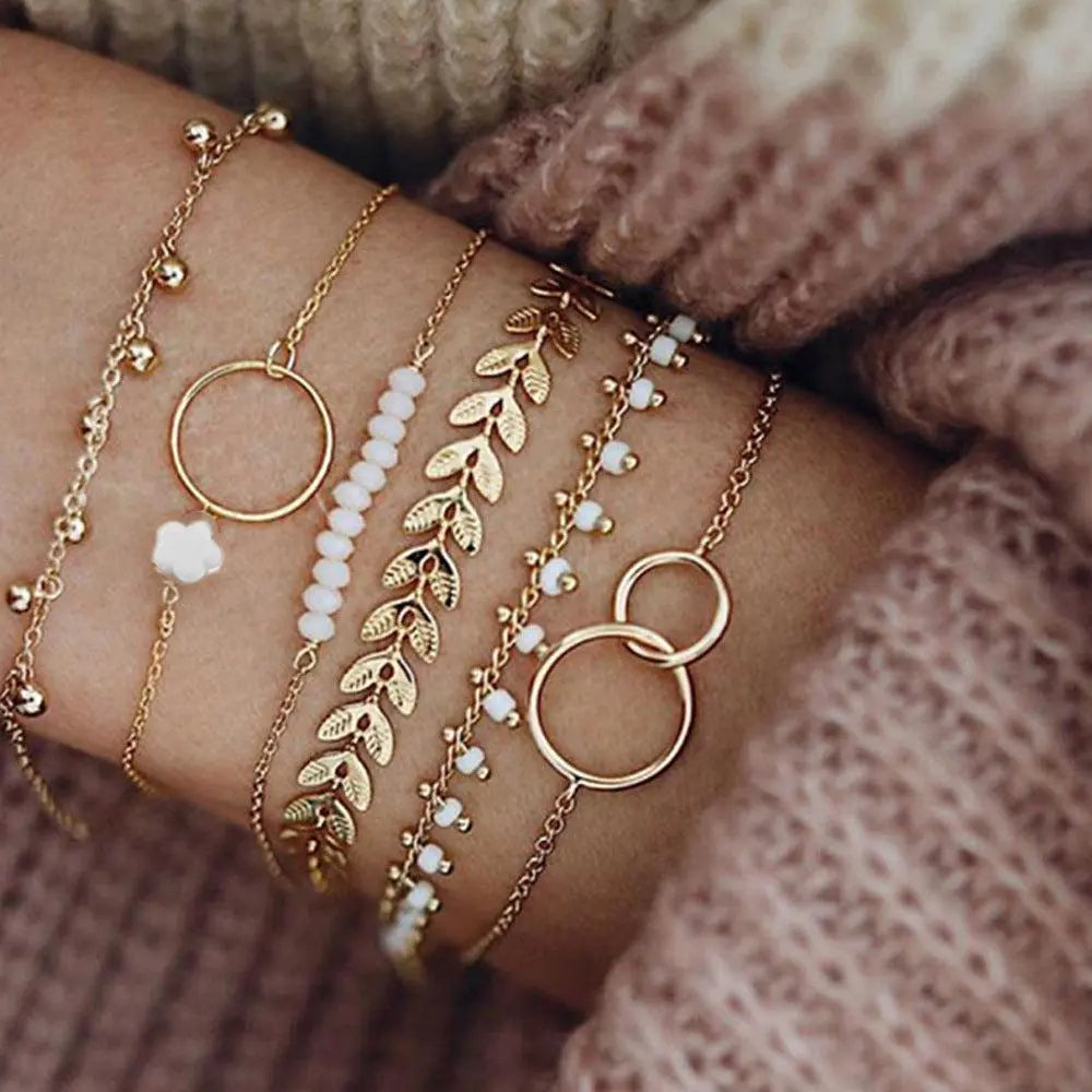 Pacote de Pulseiras Boho em