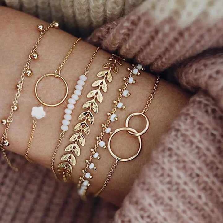 Pacote de Pulseiras Boho em