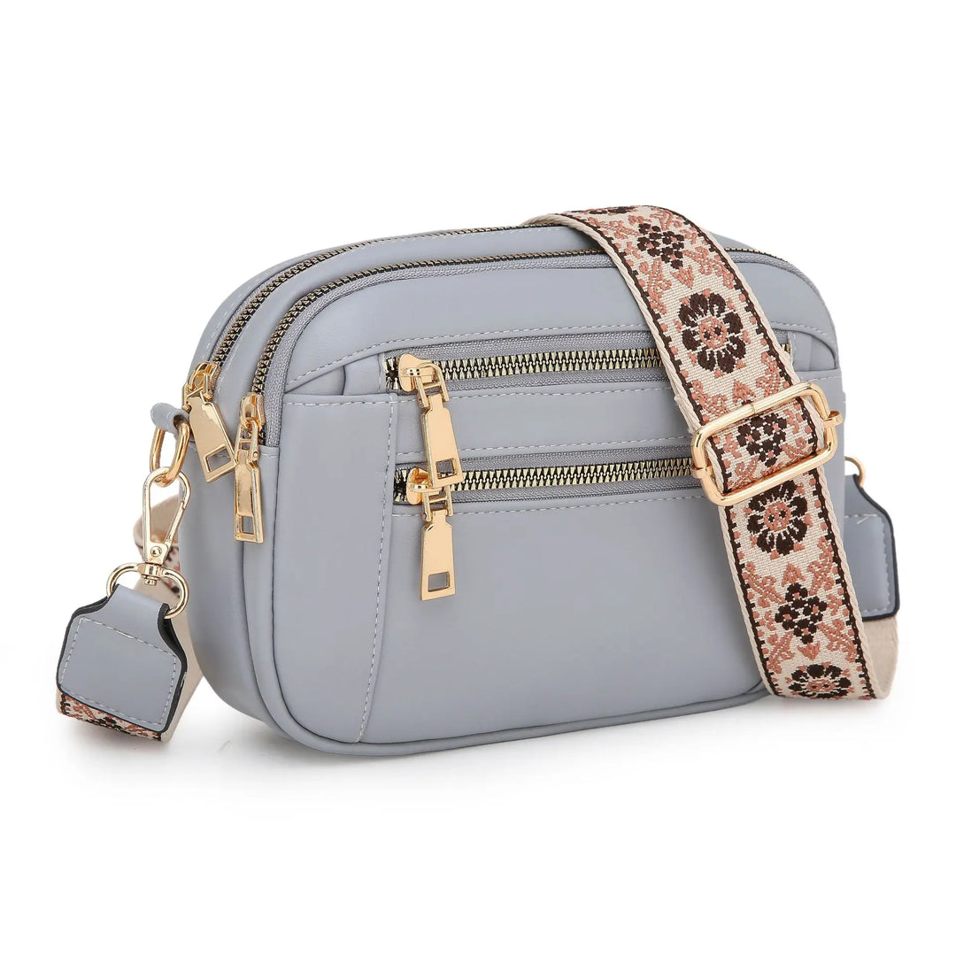 Violet | Bolsa de Ombro em Couro Refinado