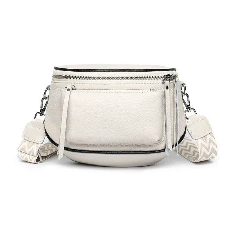 Elsie | Bolsa de Ombro em Couro Refinado