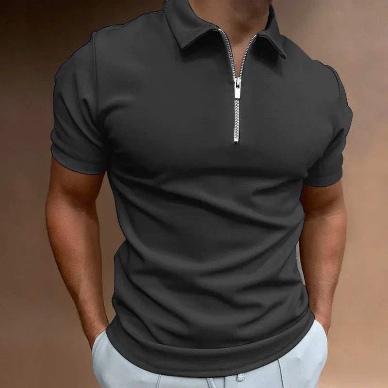 Laluna® | Polo Clássico com Zíper