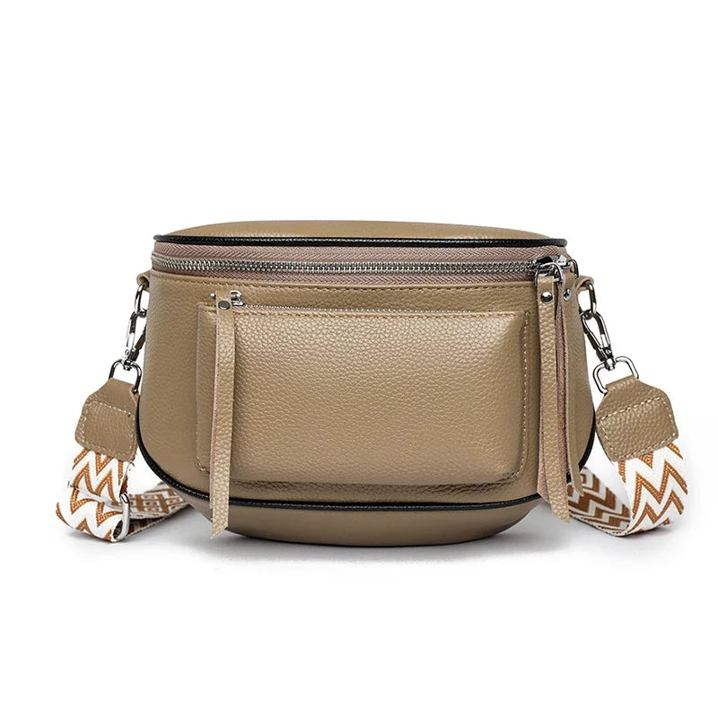 Elsie | Bolsa de Ombro em Couro Refinado