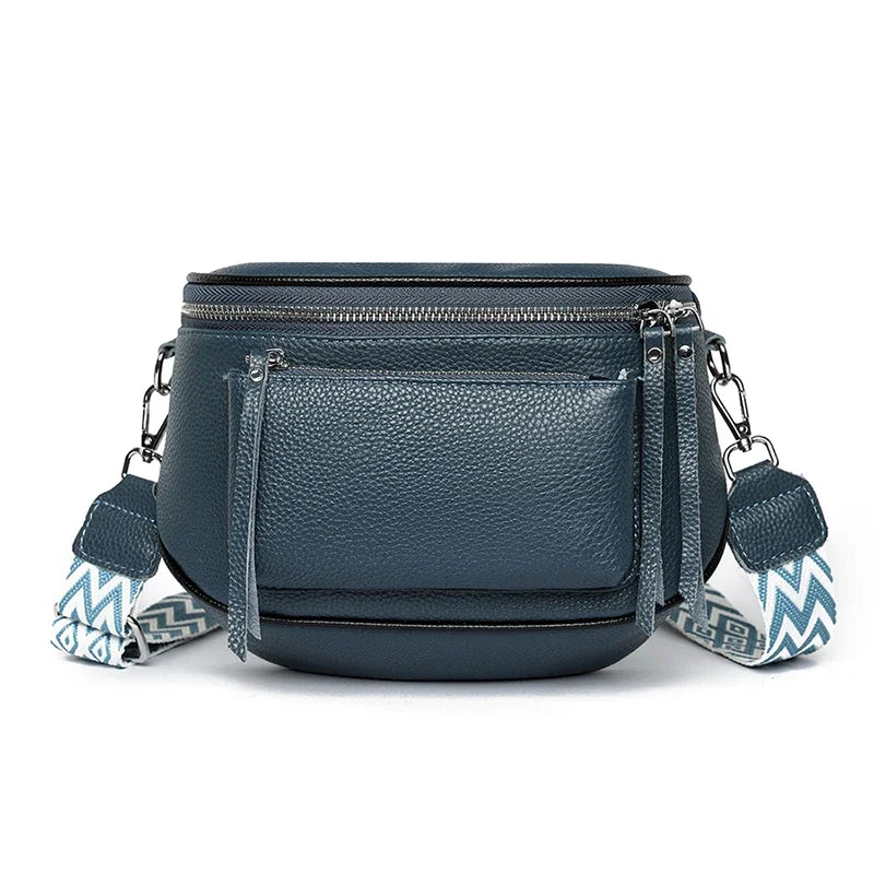Elsie | Bolsa de Ombro em Couro Refinado