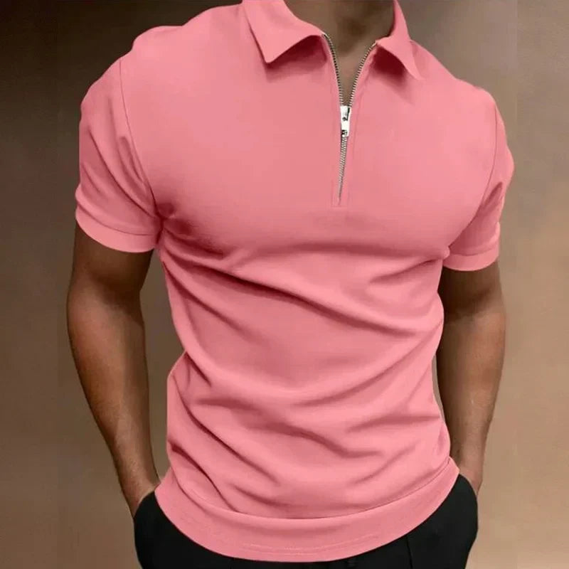 Laluna® | Polo Clássico com Zíper