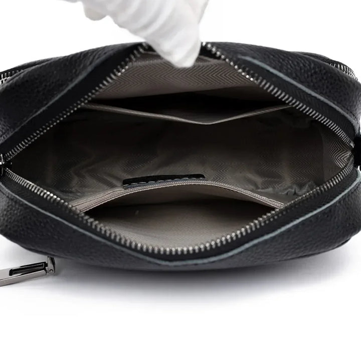 Zara | Bolsa de Ombro de Couro Refinado