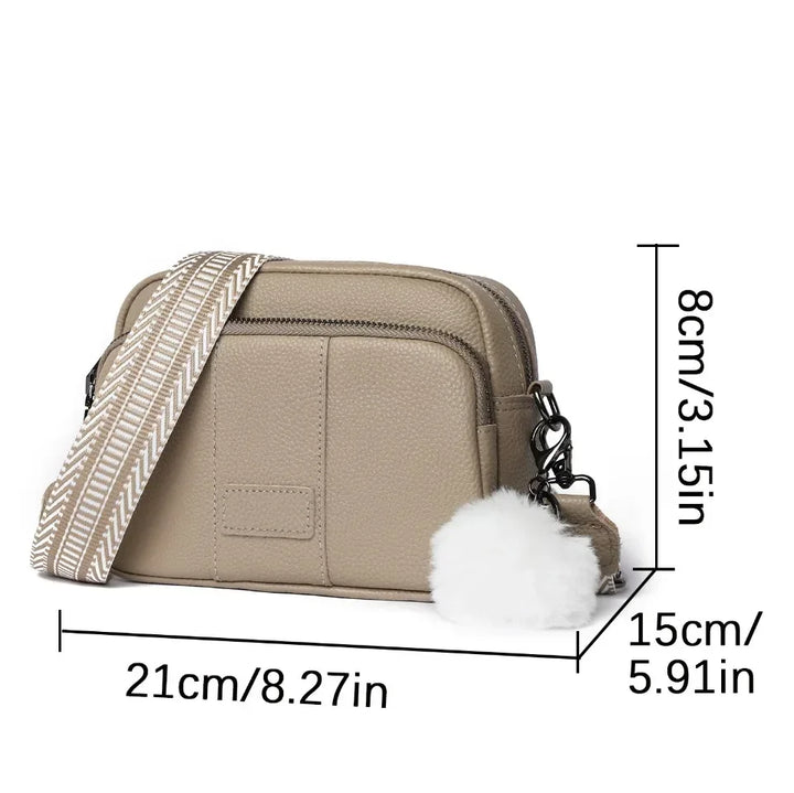 Maeve | Bolsa de Ombro em Couro Refinado