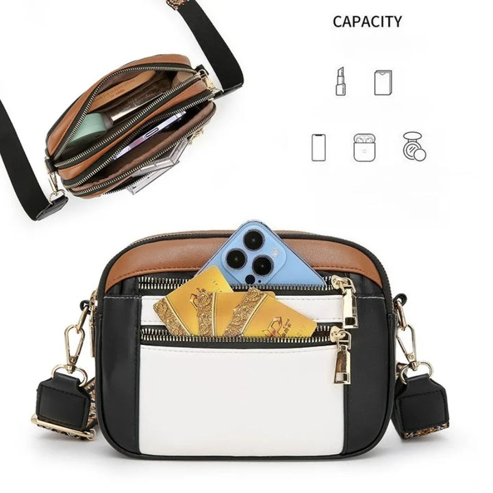 Ayla | Bolsa de Ombro em Couro Refinado