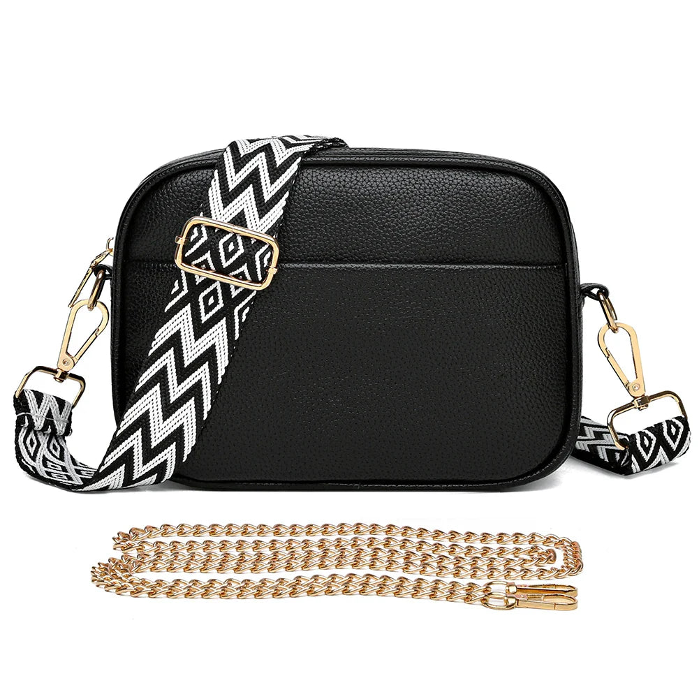 Zara | Bolsa de Ombro de Couro Refinado