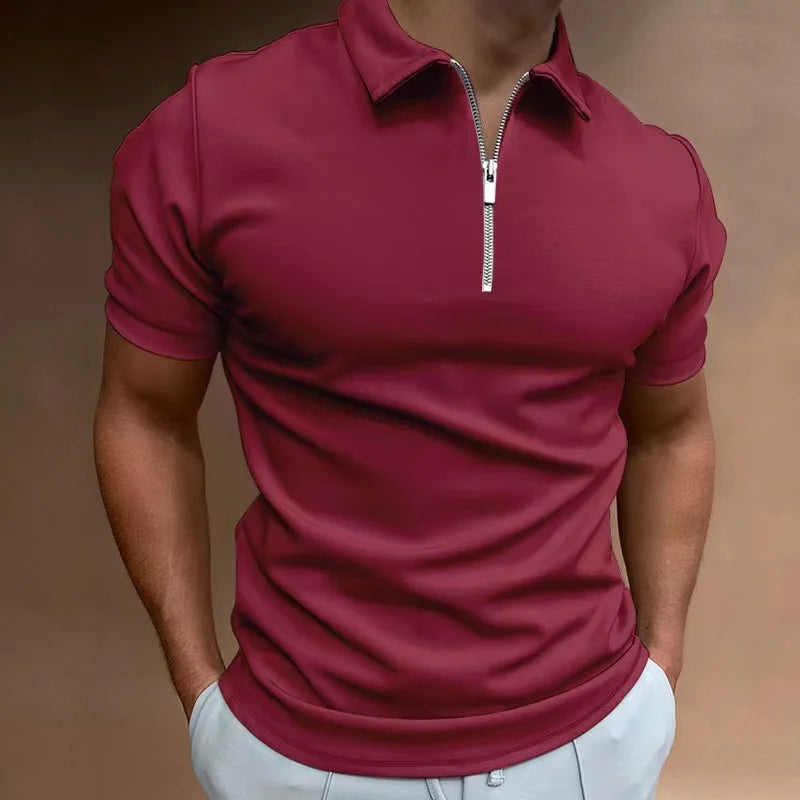 Laluna® | Polo Clássico com Zíper
