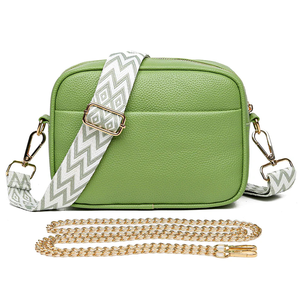 Zara | Bolsa de Ombro de Couro Refinado