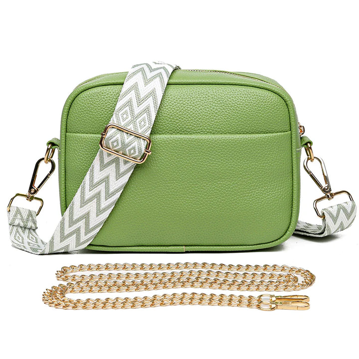 Zara | Bolsa de Ombro de Couro Refinado