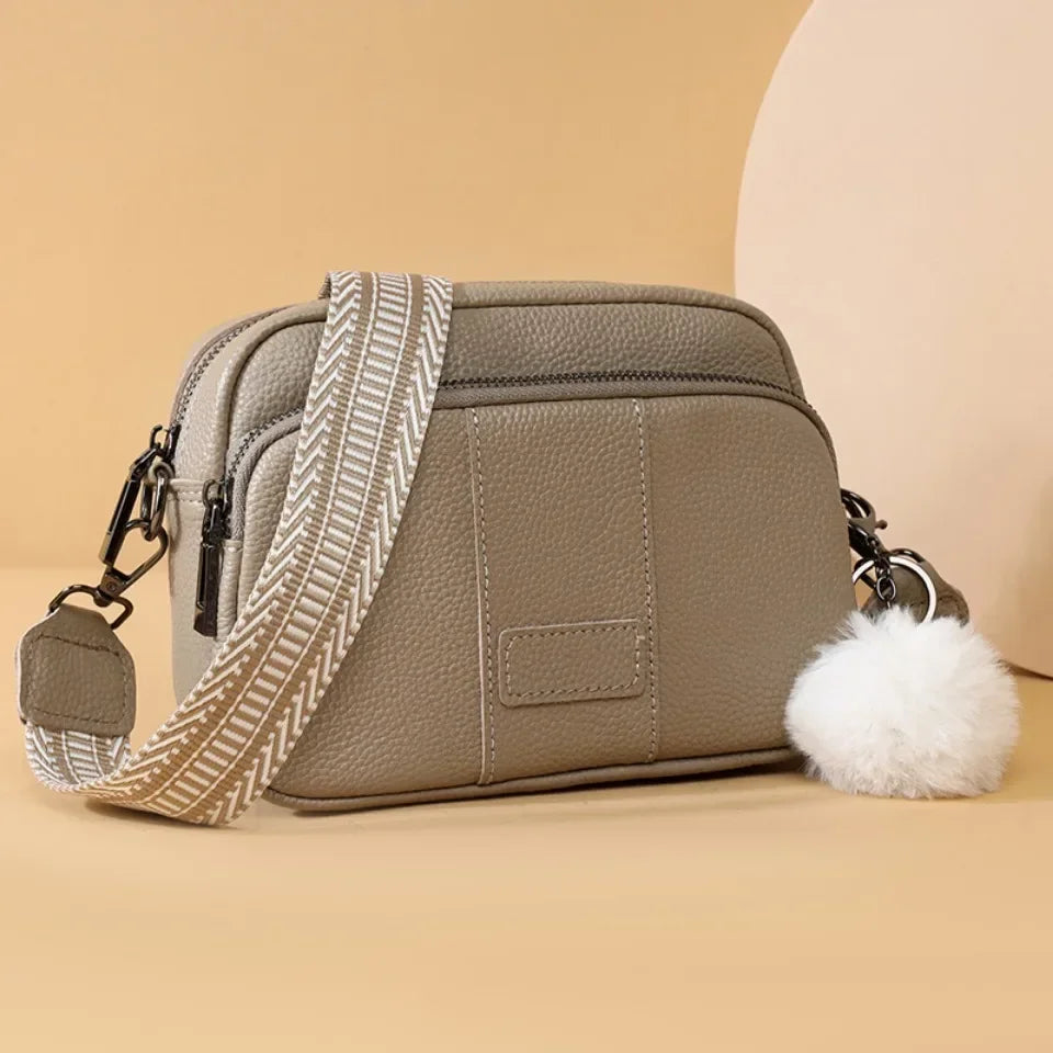 Maeve | Bolsa de Ombro em Couro Refinado
