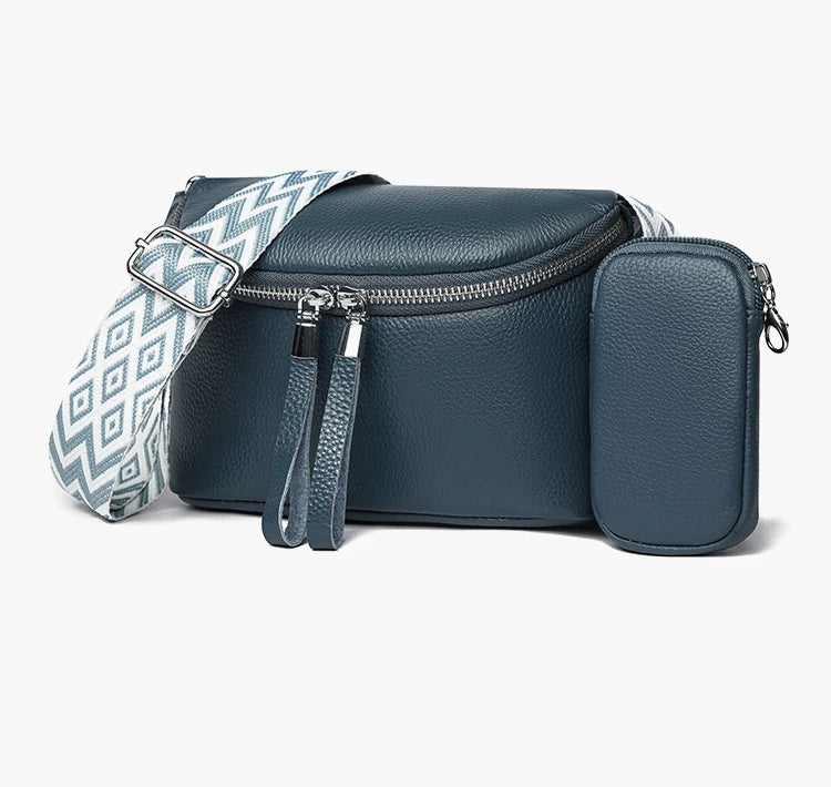 Nina | Bolsa de Ombro em Couro Refinado