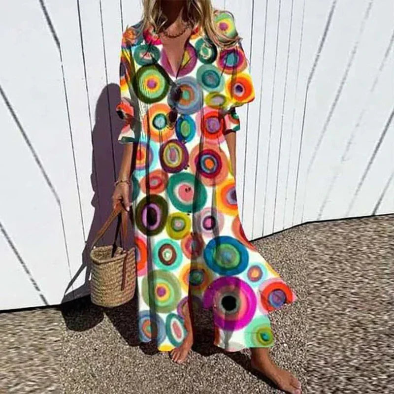 Odessa™ - Vestido Boêmio Elegante
