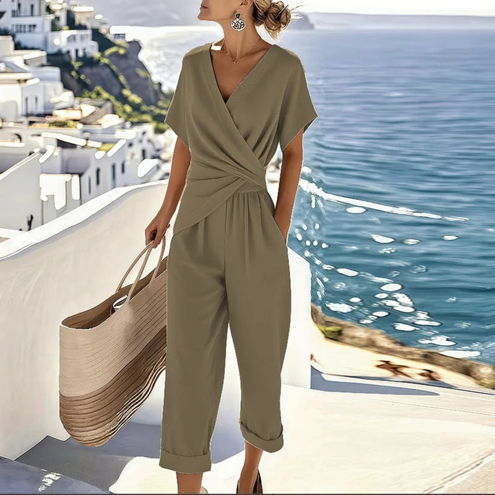 Colleen™ Conjunto Elegante em Duas Peças