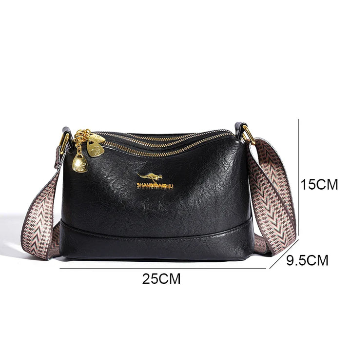 Addison | Bolsa de Ombro em Couro Refinado