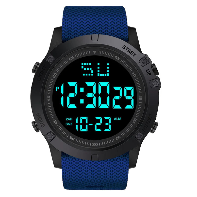Relógio Esportivo Militar Digital LED Resistente