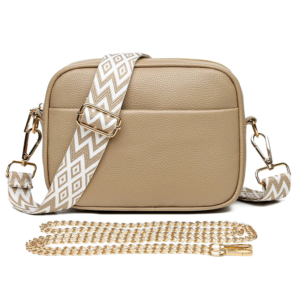 Zara | Bolsa de Ombro de Couro Refinado