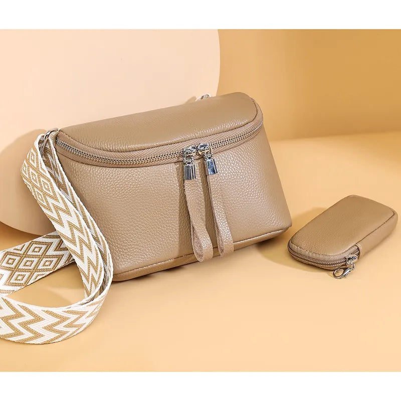 Nina | Bolsa de Ombro em Couro Refinado