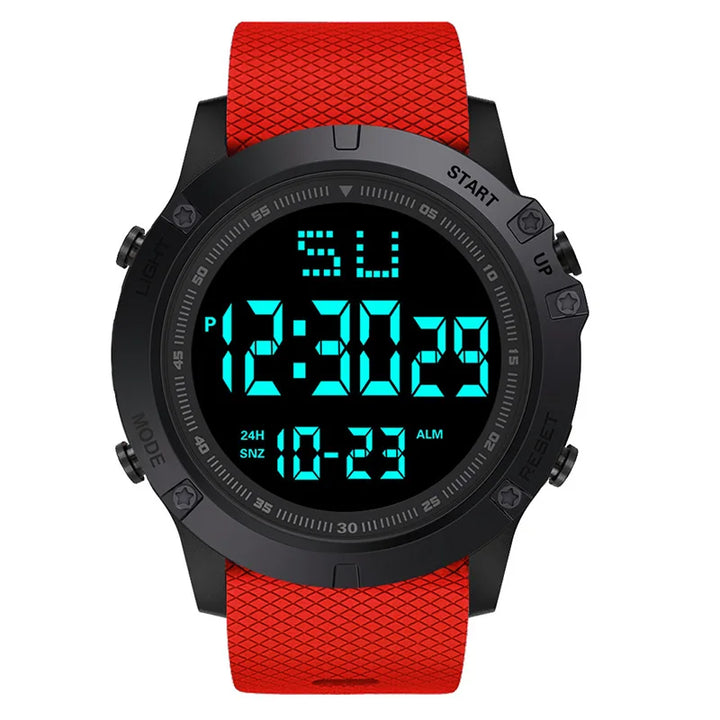 Relógio Esportivo Militar Digital LED Resistente