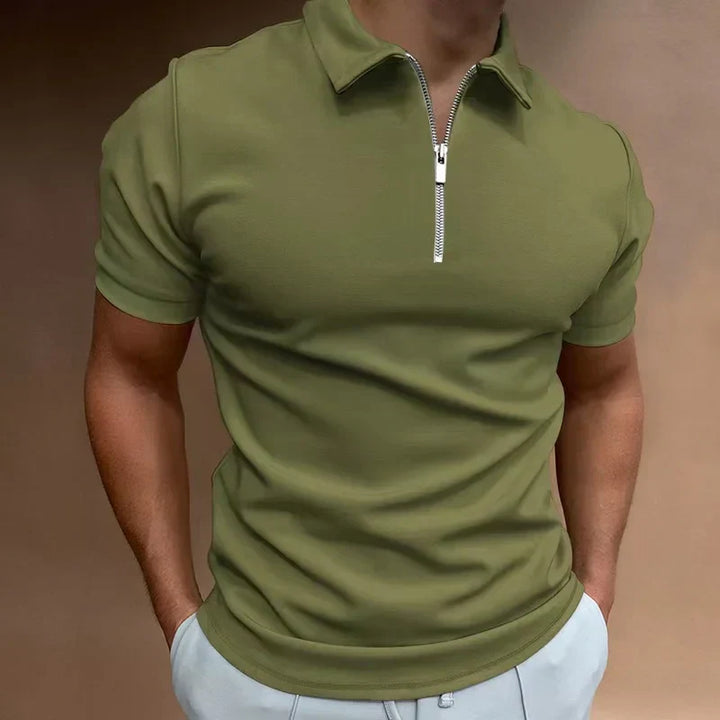 Laluna® | Polo Clássico com Zíper