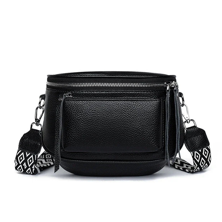 Elsie | Bolsa de Ombro em Couro Refinado