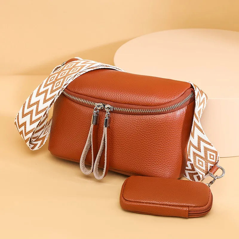 Nina | Bolsa de Ombro em Couro Refinado