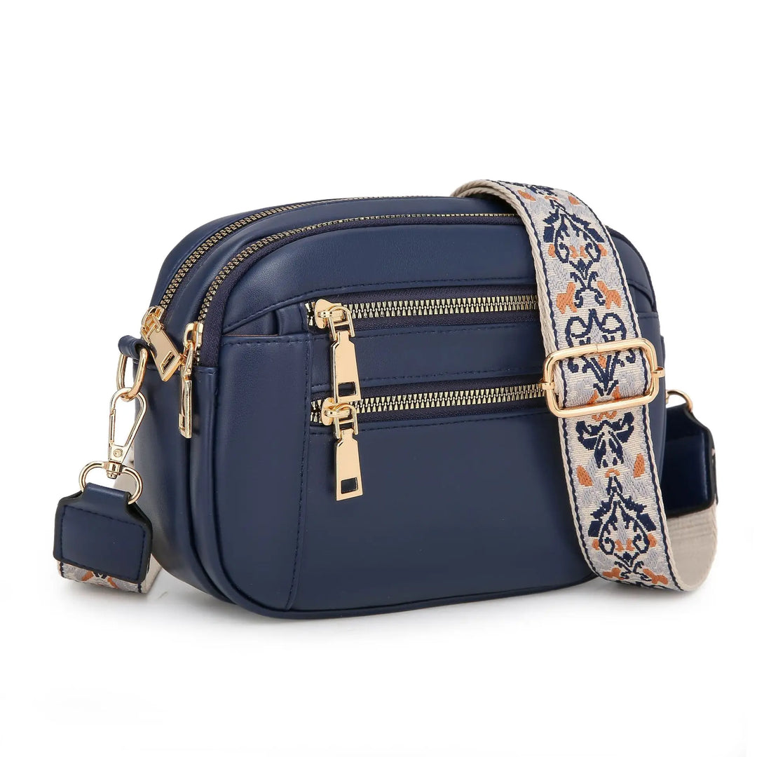 Violet | Bolsa de Ombro em Couro Refinado