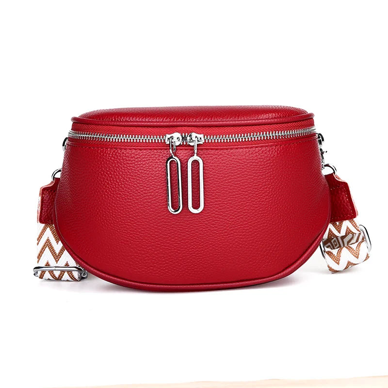 Indie | Bolsa de Ombro de Couro Refinado