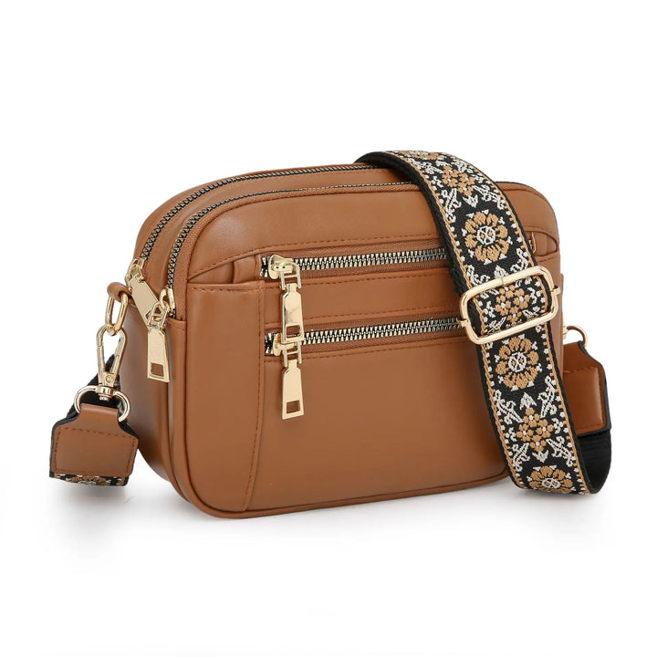 Ayla | Bolsa de Ombro em Couro Refinado