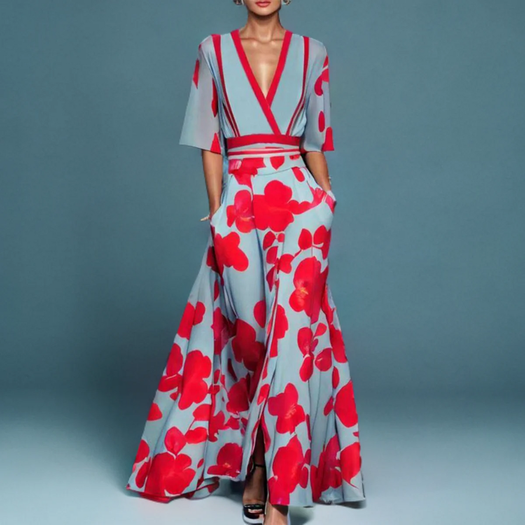 Amara | Vestido Floral Atemporal