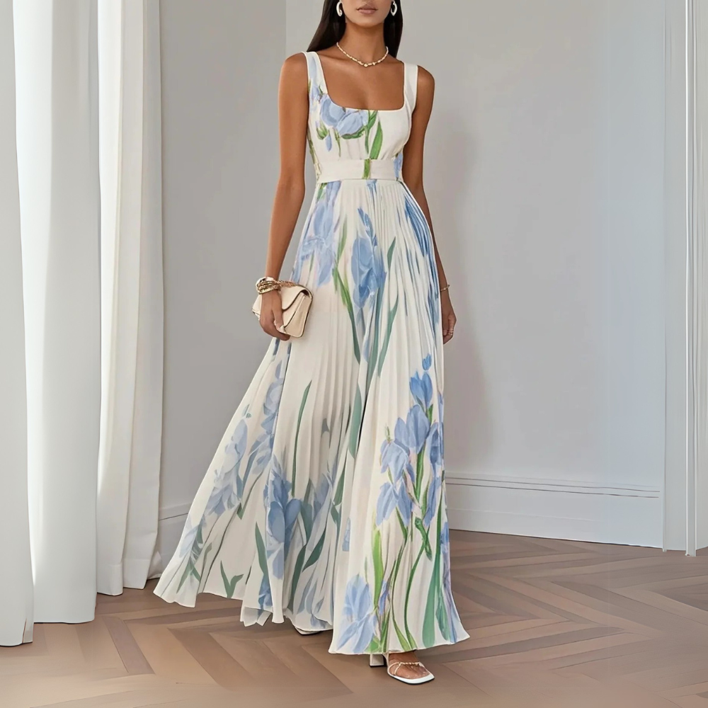Vestido Maxi Floral Elegante Revina™