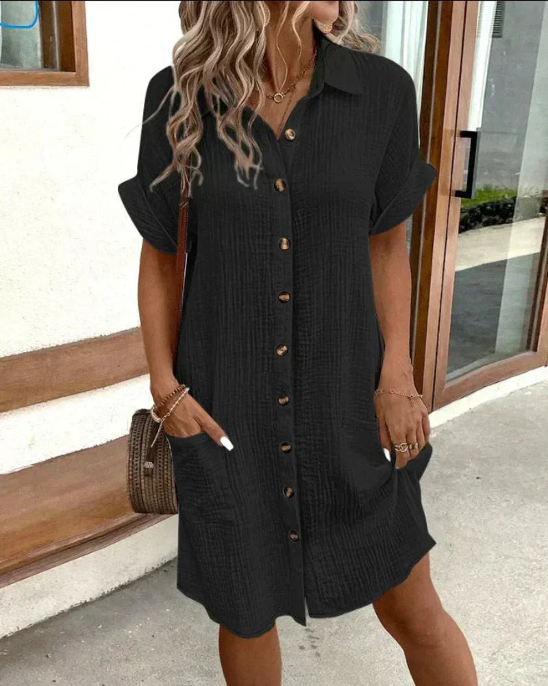 Grecia™ | Vestido Casual Clássico