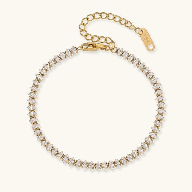 Pulseira de Tênis Wisteria Diamante