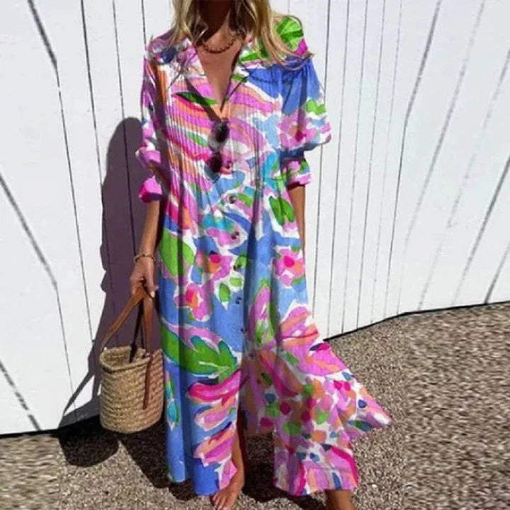 Zariah | Vestido Boêmio Elegante