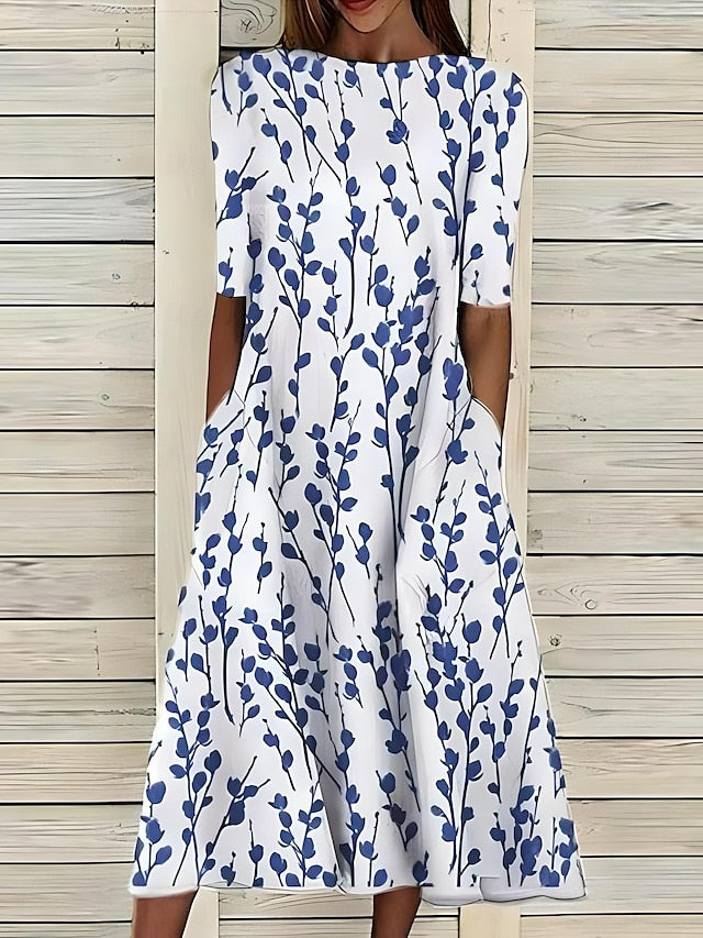 Siana - Vestido casual elegante