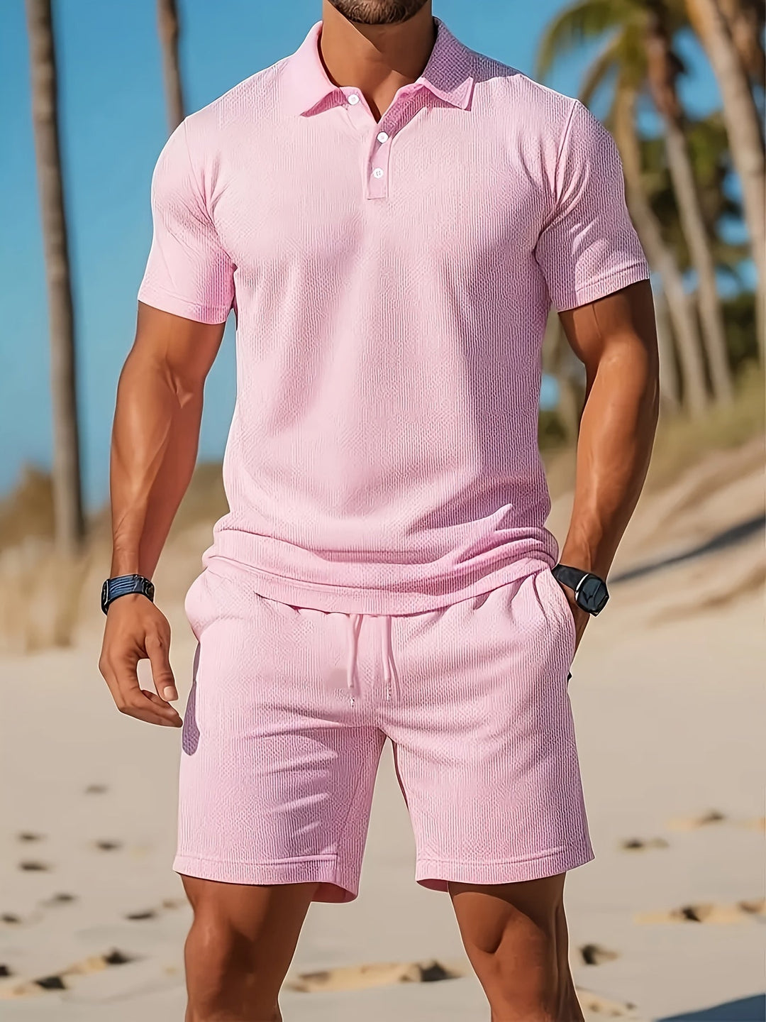 Laluna® | Conjunto Casual Luxo Masculino