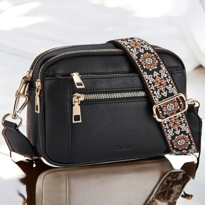 Camilla | Bolsa de Ombro em Couro Refinado