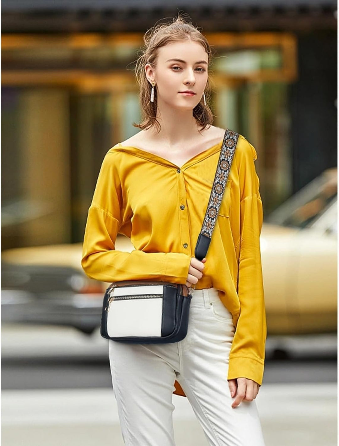 Camilla | Bolsa de Ombro em Couro Refinado
