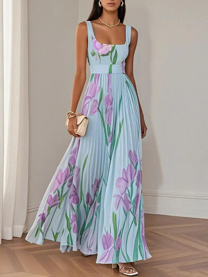 Vestido Maxi Floral Elegante Revina™