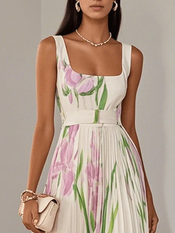 Vestido Maxi Floral Elegante Revina™