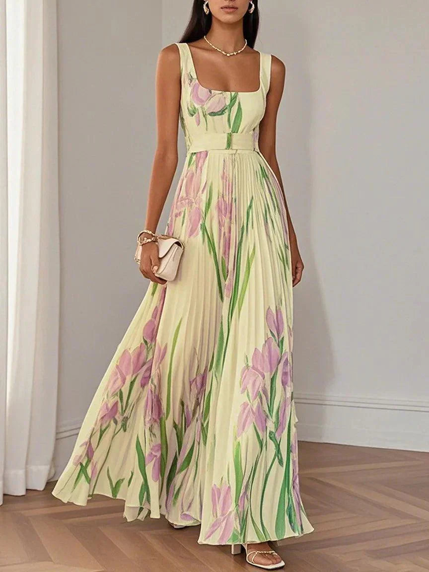 Vestido Maxi Floral Elegante Revina™