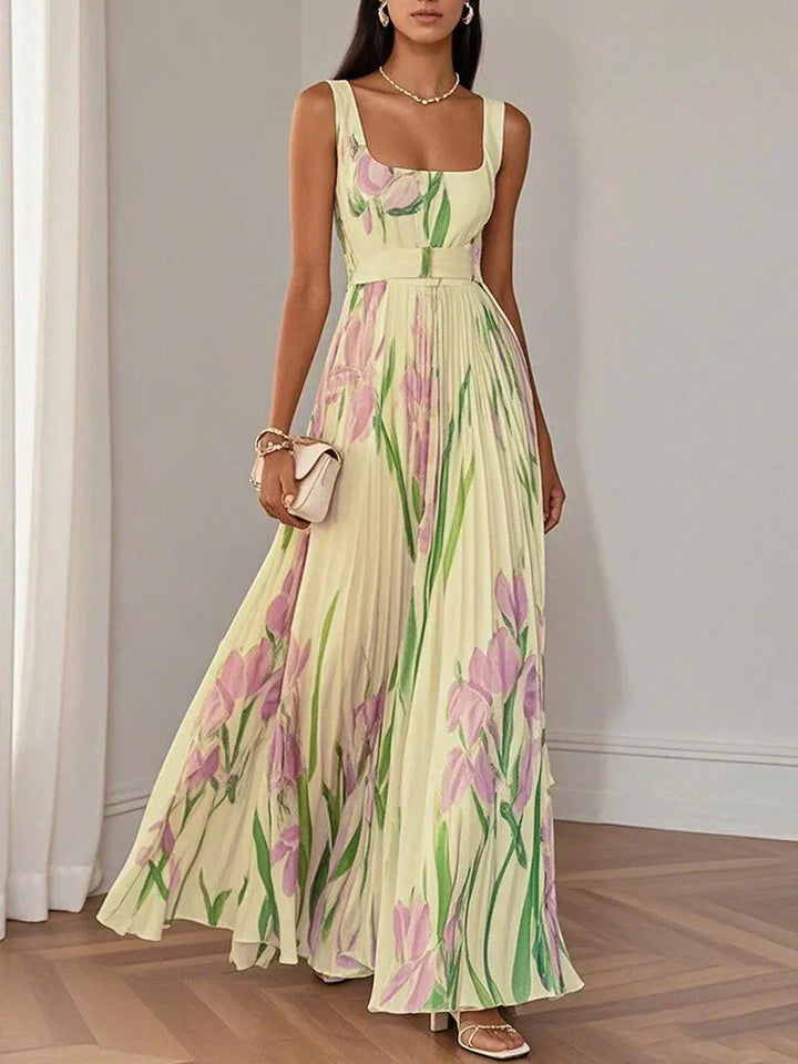 Vestido Maxi Floral Elegante Revina™